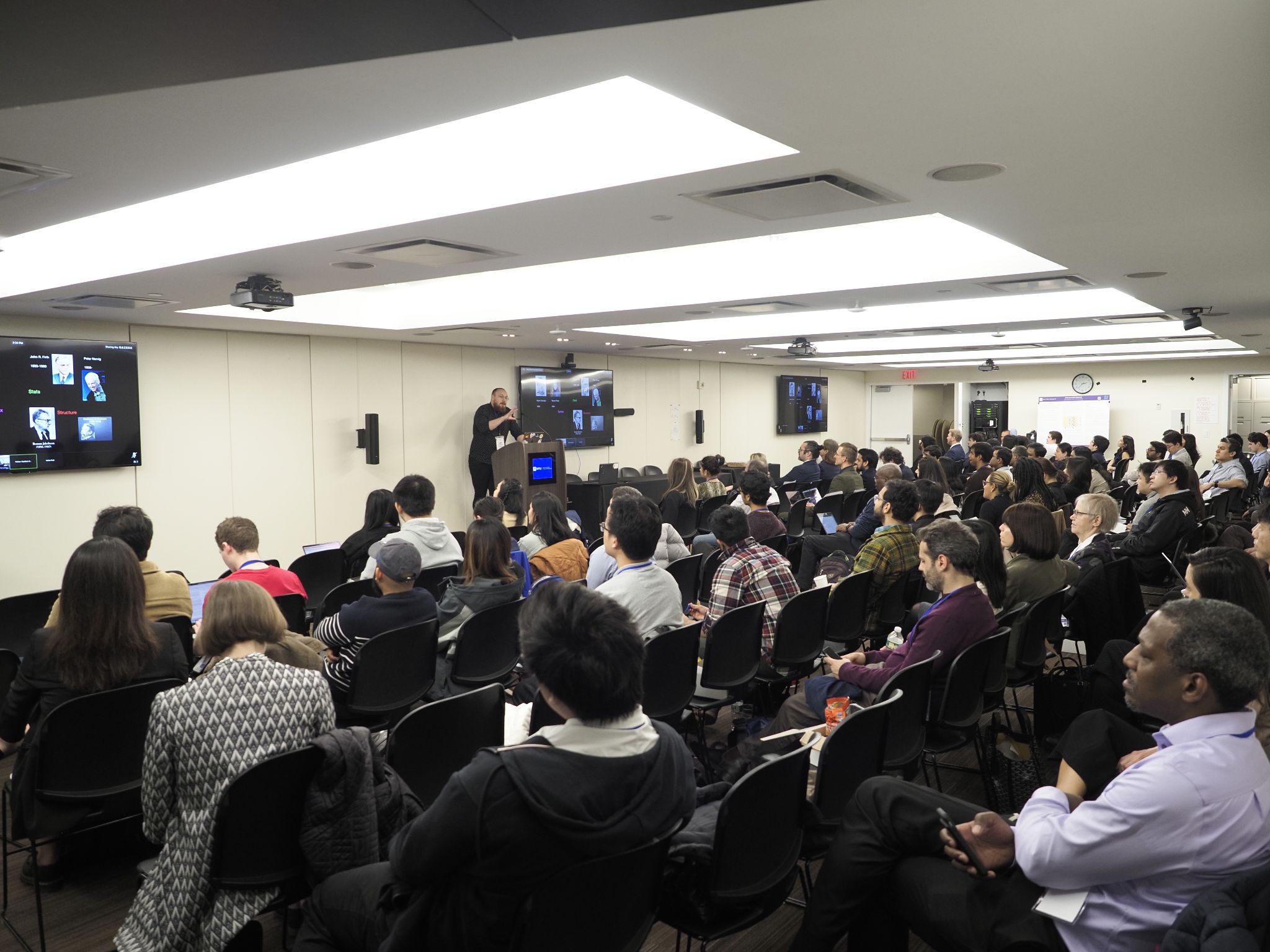 AI Meets Science conference attendees and presentations